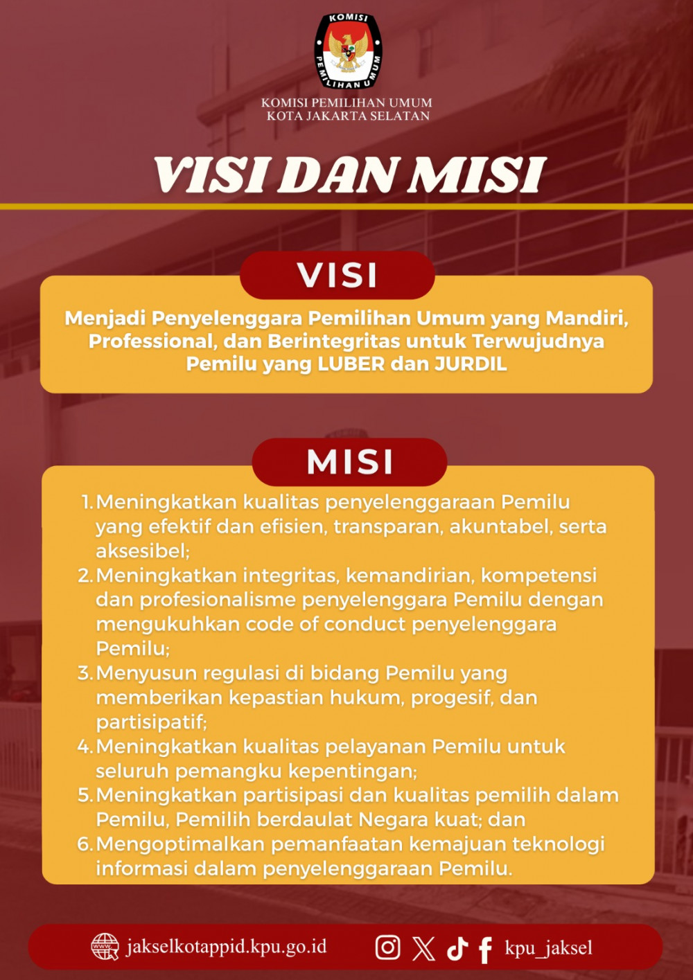 Visi dan Misi